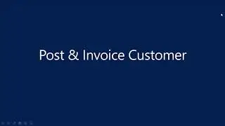 Drop Ship Sales Order - Microsoft Dynamics 365 Business Central