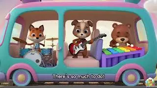 🚂 All Aboard the Tune Train! | Fun Kids Music & Songs