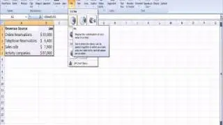 Excel 2007 pie chart