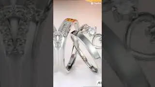 beautiful couple rings set 😍s shorts viral ❤️#couple rings #rings#shorts#viral #nemostore123