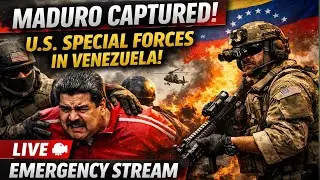 Awaryjny Serp i Argent Stream: Maduro schwytany, amerykańska specjalna operacja wojskowa w Wenezueli