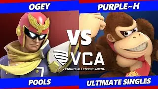 VCA 2022 - Ogey (Captain Falcon) Vs. Purple~H (Donkey Kong, Wolf) SSBU Ultimate Tournament