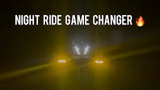 NS200 Night Riding Upgrade | HJG Fog Lights Visibility Check #ns200 #bestmodification 
