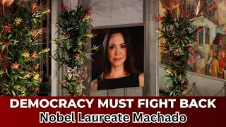 Democracies must fight for freedom, Nobel laureate Machado says| India Abroad