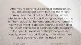 How To Lay A Cork Floor -- Ideas & Tips
