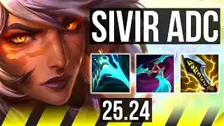 SIVIR & Yuumi vs KALISTA & Leona (ADC) | 8k gold comeback, 59K damage | KR Diamond | 25.24