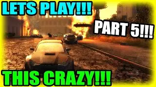 FLATOUT 3 LETS PLAY PART 5!!! DESTRUCTION AND RACING!!! ANOTHER BOSS RACE!!!