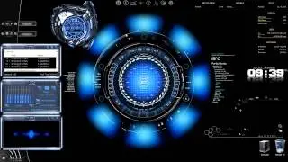Babce ARC REACTOR WIN 7 MOD + winmp skin preview