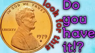 Монета достоинством один цент 1979 года 🇺🇸 | История, дизайн и стоимость пенни Линкольна #вирусно...