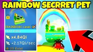 I GOT A RAINBOW LUCK OF THE IRISH in Roblox Clicker Simulator