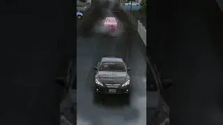 Toyota Crown Athlete hunts down a Mark X