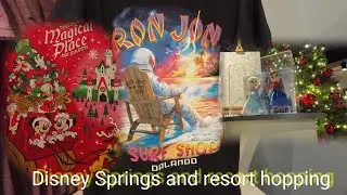 Florida trip 2025 Day 2  Disney Springs and Resort hopping