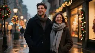 Amor En Navidad @SVelDiamanteNegro ( Video Lyrics)