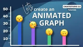 CreateStudio: Use Progress Bar to Create an Animated Bar Graph (Tutorial)