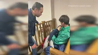 Congressman Castro posts on social media after meeting with 5-year-old Liam Ramos