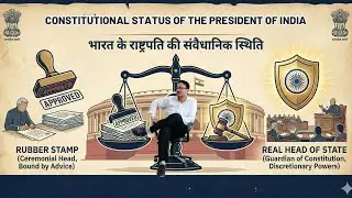 President of India की Constitutional Position | Articles 52–78 | Hindi Explanation