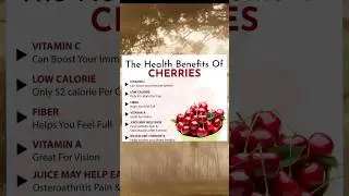 Are Cherries Good For You | Cherry Health Benefits