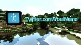 Cinema 4d Outro Template (Twitter,Youtube,Facebook,Skype)