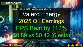 Valero Energy (VLO|$35.4B) - 2025 Q1 Earnings Analysis