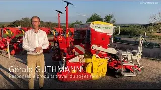 Présentation de la herse rotative LION série 1000 de PÖTTINGER par le responsable produits semis