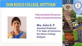 Fully exempted and partly exempted allowances.