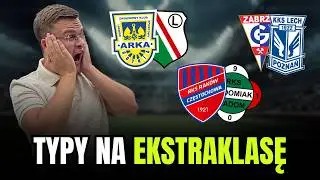 Moje Typy na 20.kolejkę Ekstraklasy!
