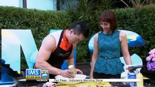 IMS Let's Cook Bersama Edwin Lau Sarapan Pisang Bakar Berkelas