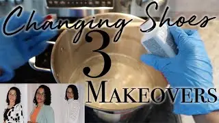 The Pot I Boiled Shoes In | DIY Shoe Makeover | Dyeing, Painting & Spray Painting Shoes