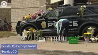 Memorial for fallen Boulder police officer Eric Talley