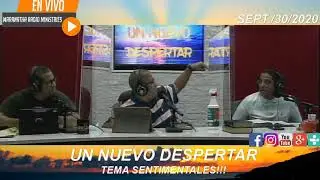 UN NUEVO DESPERTAR///TEMA SENTIMENTALES///30/SEP/2020