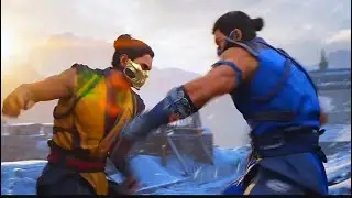 ITS HYPE EVERY DAAAMN TIME!!! FIRE VS ICE SCORPION VS SUB-ZERO!!! [MORTAL KOMBAT 1] [STORY MODE #05]
