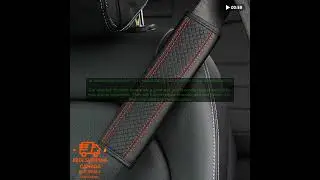 1005004267817124 Car accessories seat belt PU Leather Safety Belt Shoulder Cover Breath