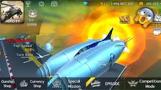Gunship Battle F8K Crusader King Aircraft With Huge Missiles In Action