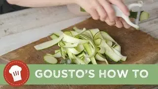 How To Make Courgette Ribbons | Gousto