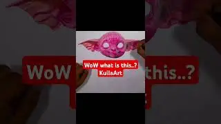 WOW Real Face or Drawing? KuilaArt Hyper Shading Magic #ArtShorts. #shorts #viralvideo #grogu #art