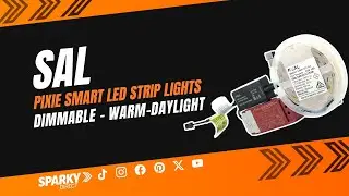 SAL FLBP24V2CCT-BTAM | PIXIE Smart LED Strip Lights | Dimmable | 2M