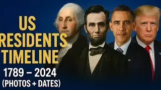 US Presidents Timeline | From Washington to Trump (Photos + Dates)