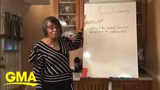 89-year-old math tutor&rsquo;s virtual lessons reach students around the world l GMA