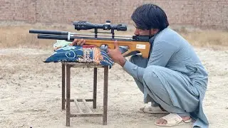 How to install FX liner in p15 || how to make scope (click)turrets  || hunting || Dove hunting 