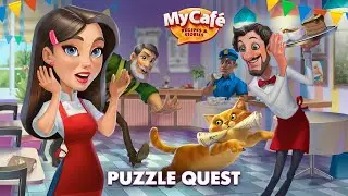 My Cafe Game: Puzzle Quest