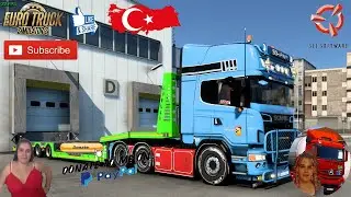 Euro Truck Simulator 2 (1.45) Longest Travel in Turkey Onal map &Ouml;nal T&uuml;rkiye Map + DLC's & Mods
