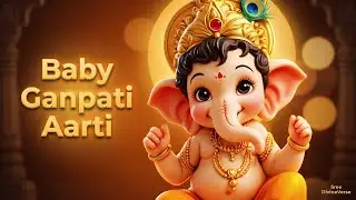 Baby Ganpati Aarti | Sukh Karta Dukh Harta Divine Version | Sree DivineVerse