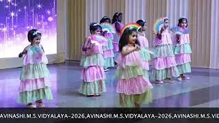 Mesmerising Hand Fan Dance Performance by the students of M.S.Vidyalaya | M.S.FIESTA 2026.