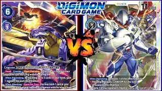 MetalGarurumon X vs Justimon OTK | Digimon TCG BT14 Tournament Match