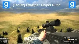Garry's Mod Addon  - ExoOps : Sniper Rufle [FULL PACK REALISTIC]