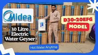 Media 30 Litre Smart Electric Water Geyser Review | D30-20EFG Full Demo | Best Smart Geyser 2025