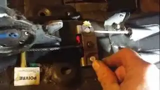 How to adjust park brake 2002 sentra
