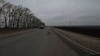 First-person travel from the village of Zeleny to the village of Baklanovo/Зеленый - Бакланово