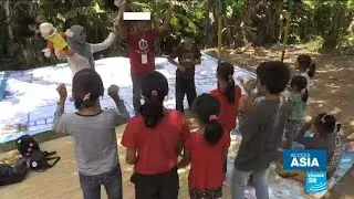 Indonesia: Volunteers bring fun to Lombok children to overcome the trauma of earthquakes