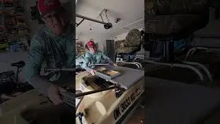 How to build a casting deck to your Bass Raider boat that doesn't require drilling into the hull.